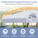 10 X 10 Feet Pop up Canopy Tent with Portable Carrying Bag and 8 Stakes by LJGDeals