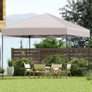 10 X 10 Feet Pop up Canopy Tent with Portable Carrying Bag and 8 Stakes by LJGDeals