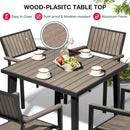 Grain Outdoor Dining Set, 8-Piece