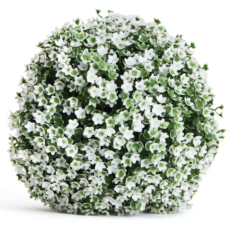 7" Small Baby's Breath Topiary Ball