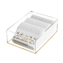 Lay-Flat Towel Box with Golden Branch Towels by Feldart