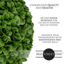 Jasper Topiary Ball Assortment - 7", 11", 15"