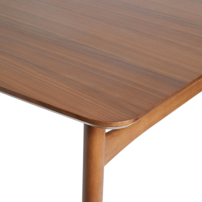 Mid-Century Taberu Modern Wood Dining Table