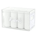 Classic Towel Box (With 8 Towels) - White Pearl by Feldart