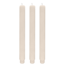 Fluted Taper Candles - Set of 3 by Sweet Water Decor