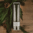 Cream Tree Taper Candles - Set of 2 by Sweet Water Decor