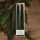 Green Tree Taper Candles - Set of 2 by Sweet Water Decor