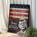 John F. Kennedy Inaugural Address Sign