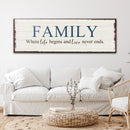 8 Powerful Words Family Sign II