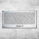 Psalm 91: 'Whoever Dwells in the Shelter of the Most High' Sign - Inspirational Christian Wall Art , Religious Decor