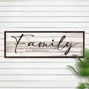 A Little Bit Of Crazy, Loud, And A Whole Lot Of Love Family Sign III