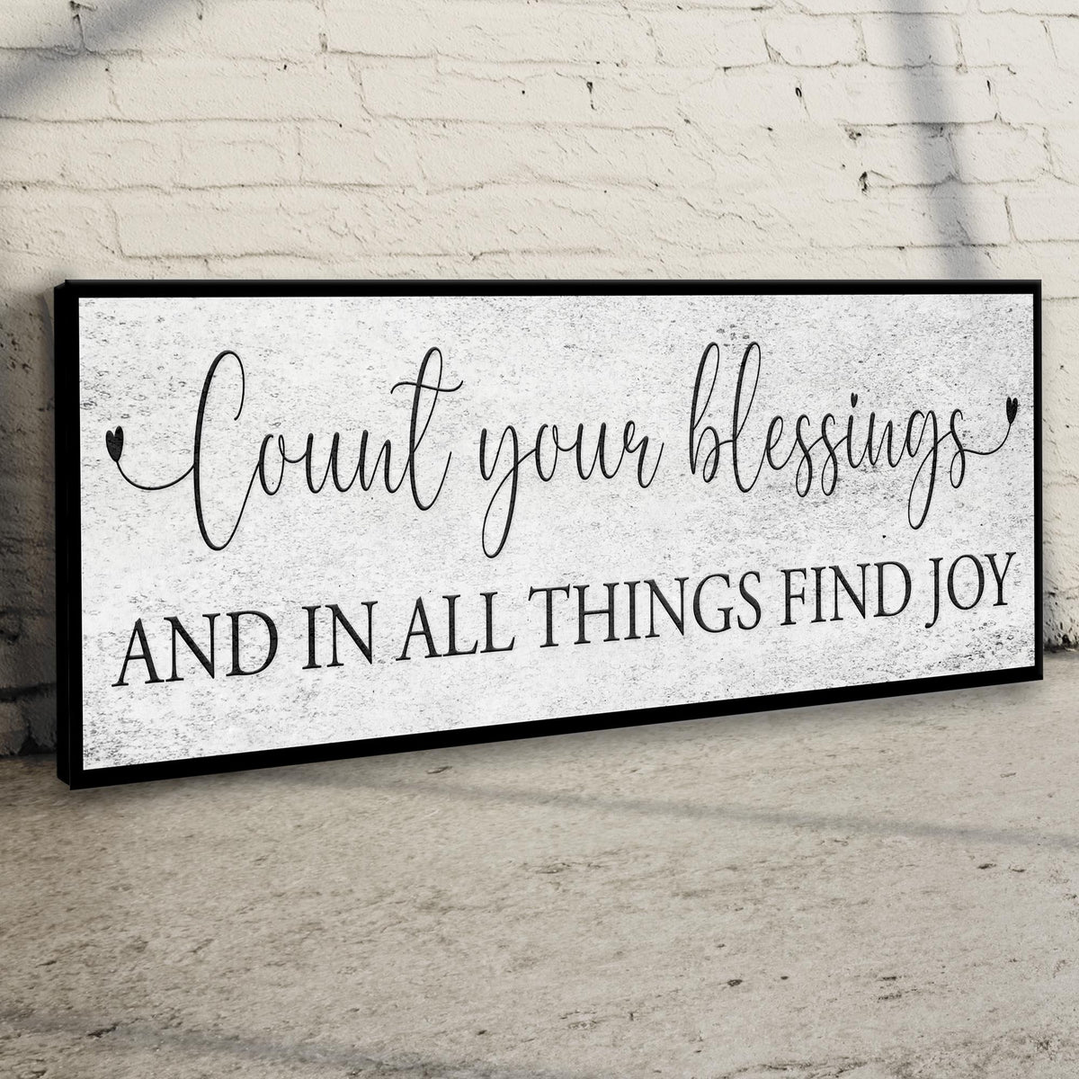 Count Your Blessings Sign III, photo 3 of 6