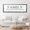 8 Powerful Words Family Sign II