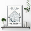 Home Map Sign