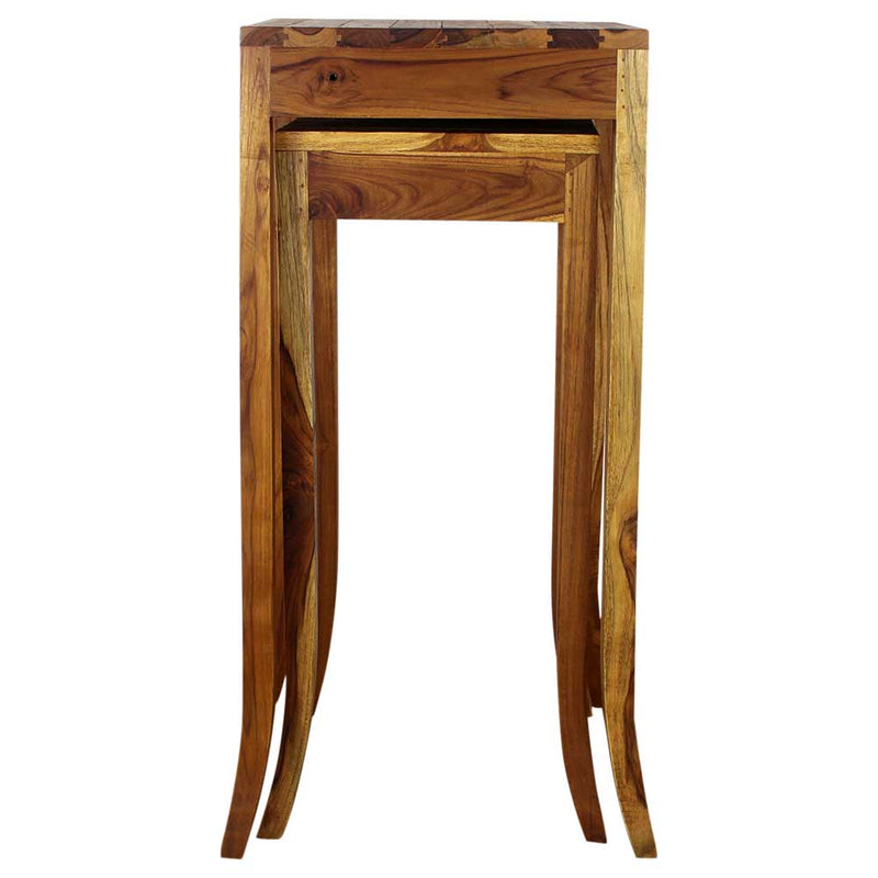 Haussmann® Teak Curved Table Set 1330-1634 Oak Oil