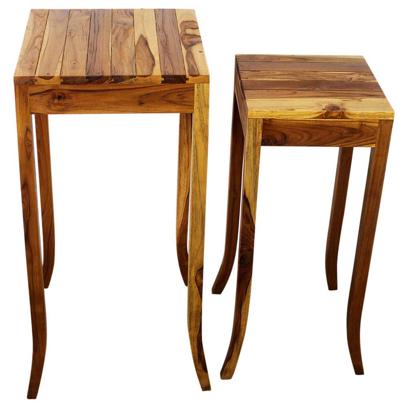 Haussmann® Teak Curved Table Set 1330-1634 Oak Oil