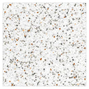 Bright White with Multi flecks 24x24 Matte Square Porcelain Large Format Tile (4 pack, 15.93 sq ft/case) by Apollo Tile