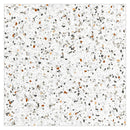 Bright White with Multi flecks 24x24 Matte Square Porcelain Large Format Tile (4 pack, 15.93 sq ft/case) by Apollo Tile