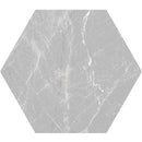 Light Gray 8x9 Matte Hexagon Porcelain Tile (25 pack, 9.93 sq ft/case)