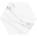 White 8x9 Hexagon Matte Porcelain Tile (25 pack, 9.93 sq ft/case)