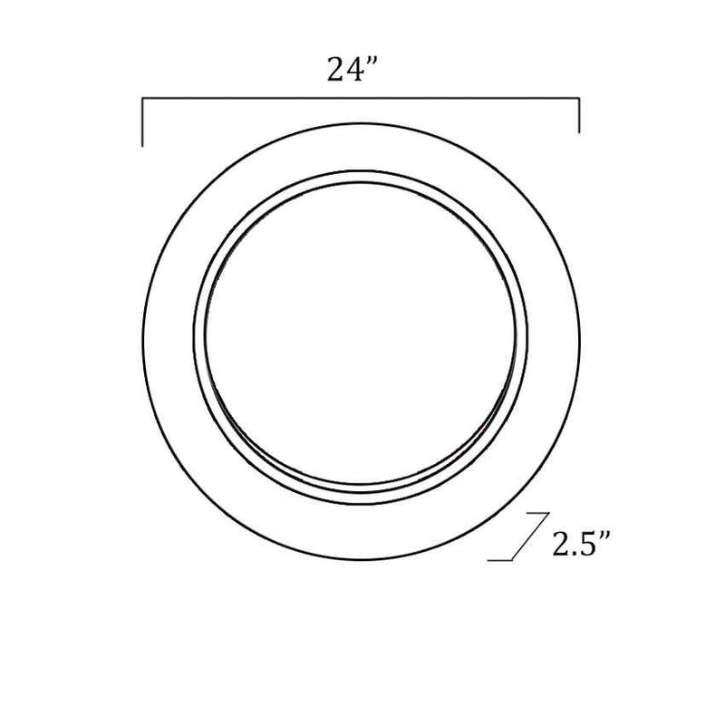 Milt Modern Wall Mirror