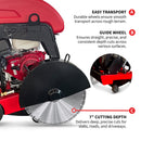 PRE ORDER: 20 Inch Walk Behind Concrete Saw with 13 HP Honda Water Tank GX390 Engine for Asphalt Concrete Cutting