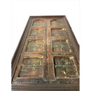 1900s Antique Door Top Solid Wood Dining Table