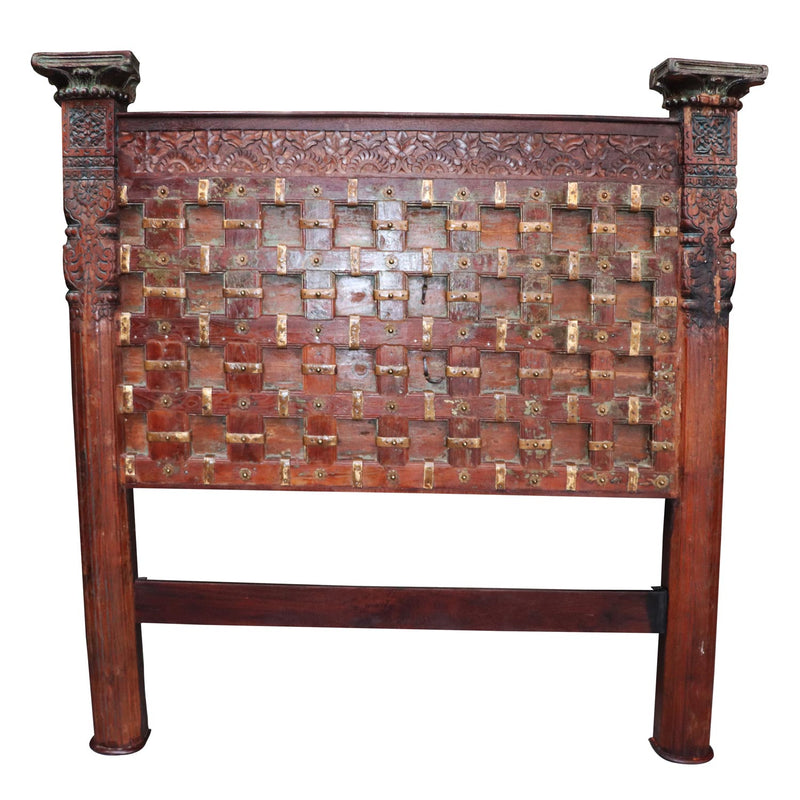 1800s Antique Door Rustic 87" Tall King Headboard