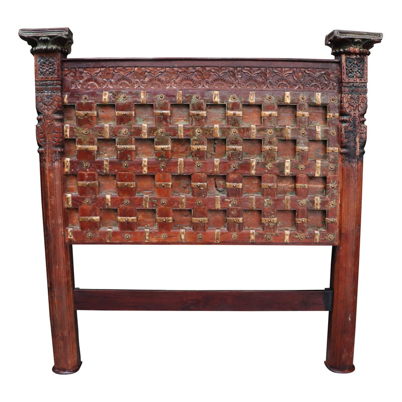 1800s Antique Door Rustic 87" Tall King Headboard