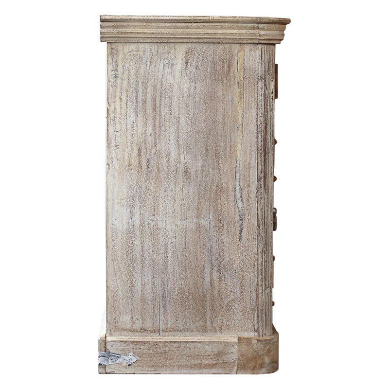 1800s Antique Door 131 Inches Extra Long Solid Wood Sideboard