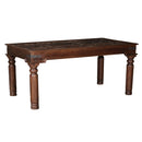 1900s Antique Door 6- Seater Solid Wood Dining Table