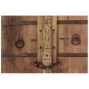 1900s Antique Teak Wood Door In Natural Finish