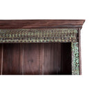 1800s Antique Door Repurposed Extra Large 89" Wide Bookcase Cabinet