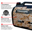 3000 Watt Inverter Generator Super Quiet Portable Gas Power Professional Use - Camo Special Edition by Tomahawk Power