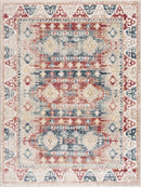 Bindi Blue & Rose Area Rug - Clearance