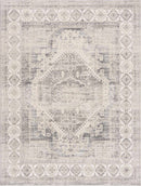 Brend Taupe Medallion Area Rug - Clearance