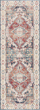 Brend Rust Medallion Area Rug - Clearance