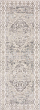 Brend Taupe Medallion Area Rug - Clearance