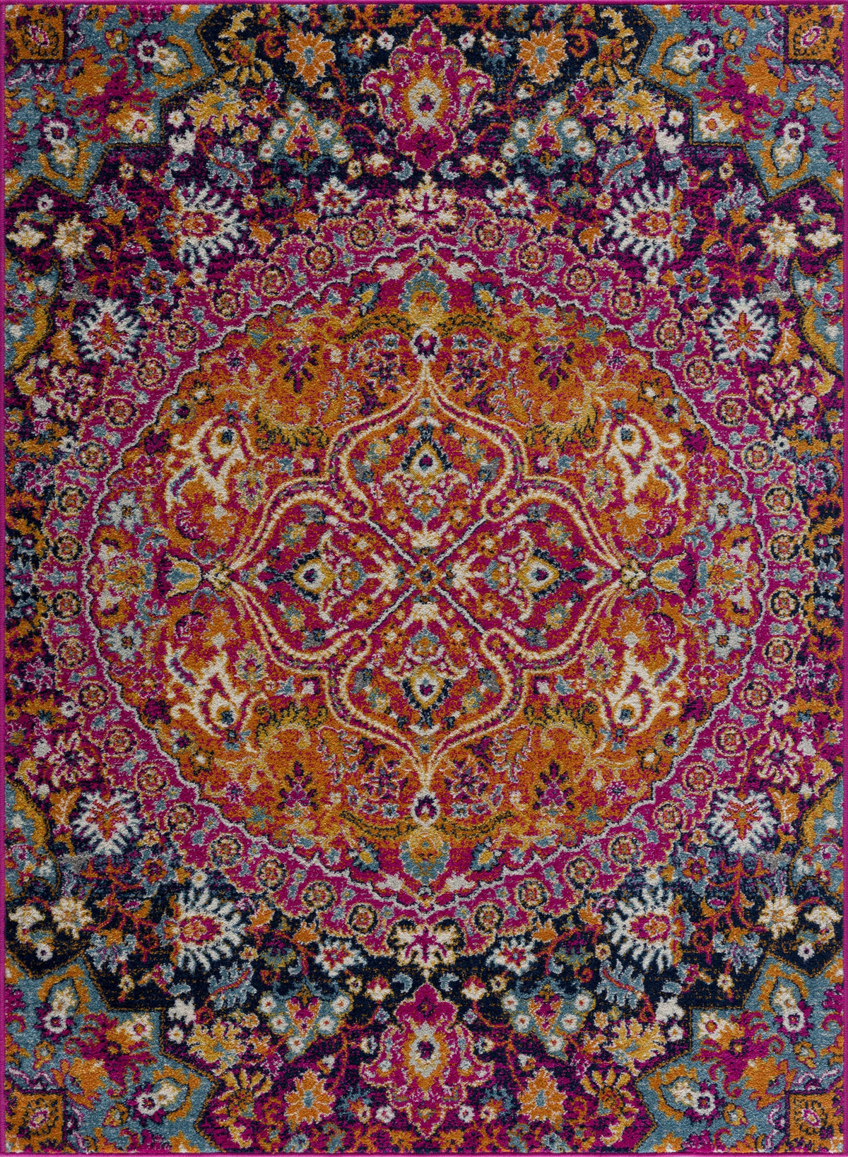 Burnt Orange Ojus Area Rug, photo 7 of 21