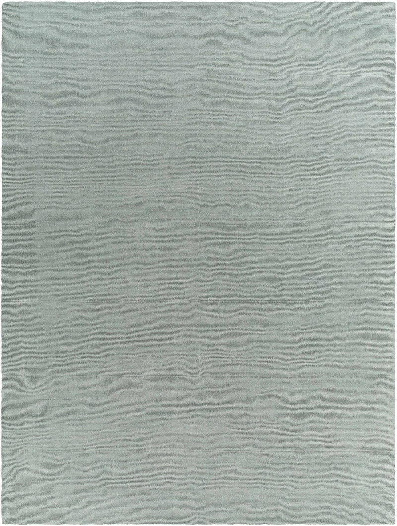Brockton Solid Dusty Sage Wool Rug