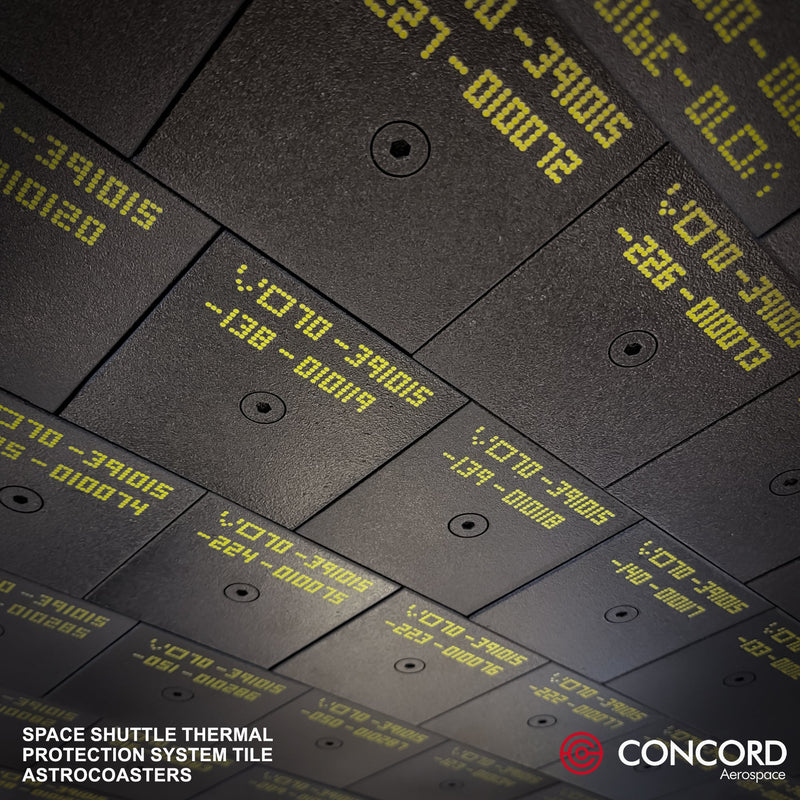 SPACE SHUTTLE THERMAL PROTECTION SYSTEM TILE ASTROCOASTER