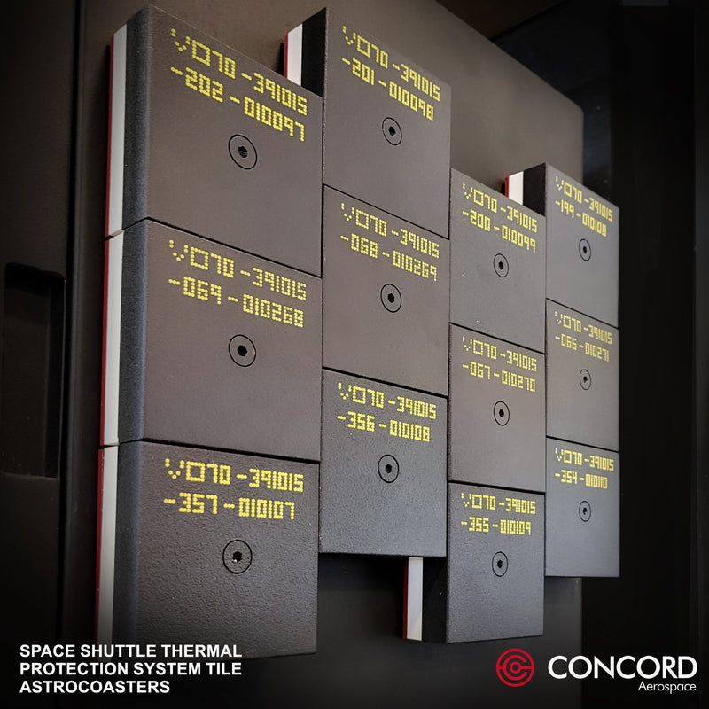 SPACE SHUTTLE THERMAL PROTECTION SYSTEM TILE ASTROCOASTER