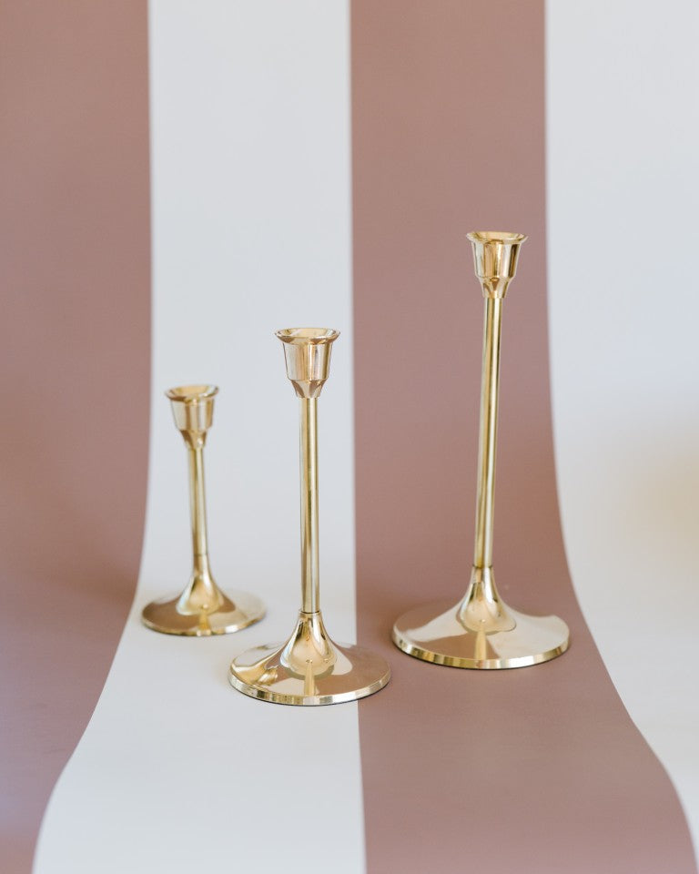Brass Candle Holders, photo 3 of 7