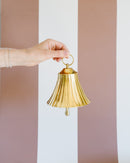 Scalloped Brass Bell by Galley & Fen