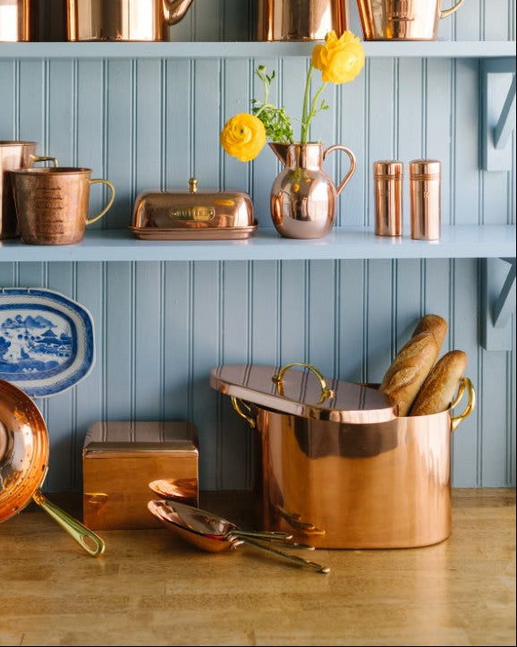Copper Bread Box with Brass Handles, photo 5 of 15