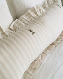 Frances Ruffled Lumbar Pillow by Galley & Fen