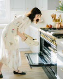 Botanical Embroidered Apron by Galley & Fen