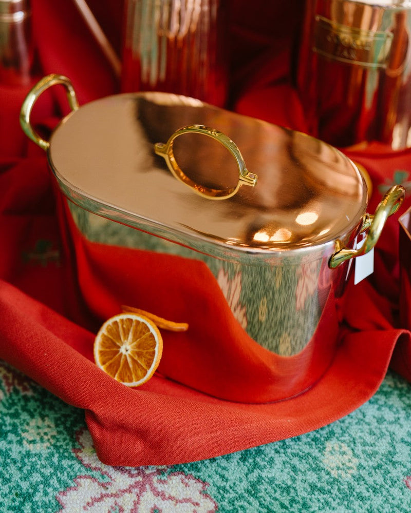 Copper Bread Box with Brass Handles, photo 13 of 15