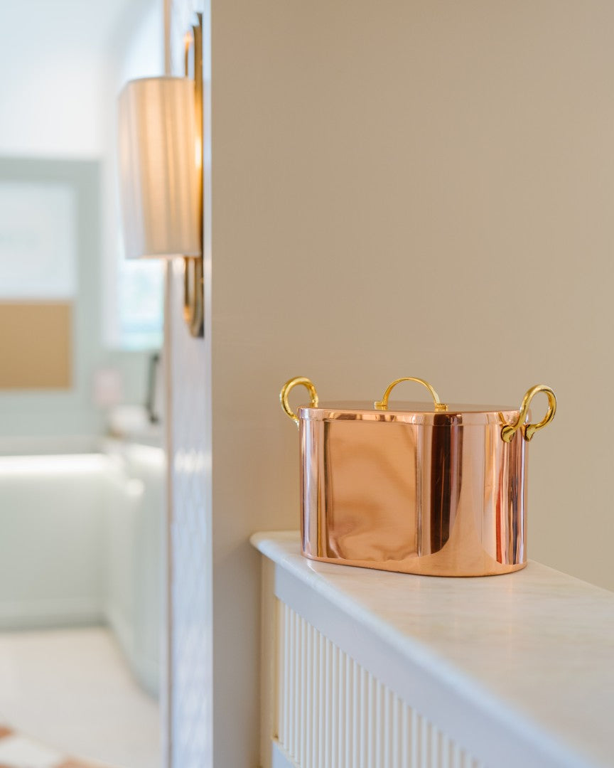 Copper Bread Box with Brass Handles, photo 2 of 15