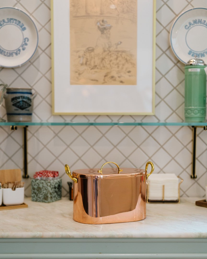 Copper Bread Box with Brass Handles, photo 15 of 15